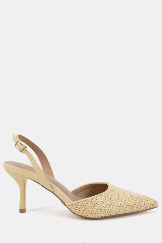 HARRI Raffia Two Part Mid Point Court - Novo