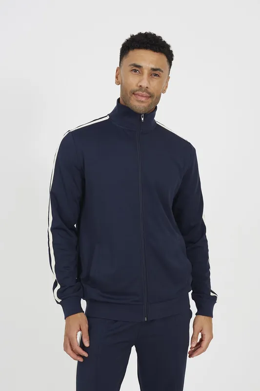 Funnel Neck Track Top - Brave Soul