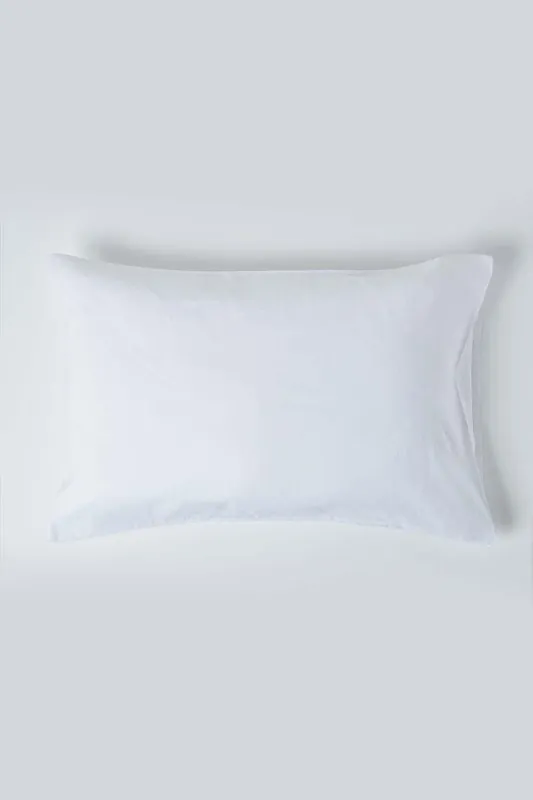 Linen Housewife Pillowcase, King - Homescapes