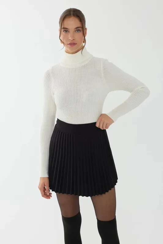 Slim Fit Turtleneck Sweater - Hiccup