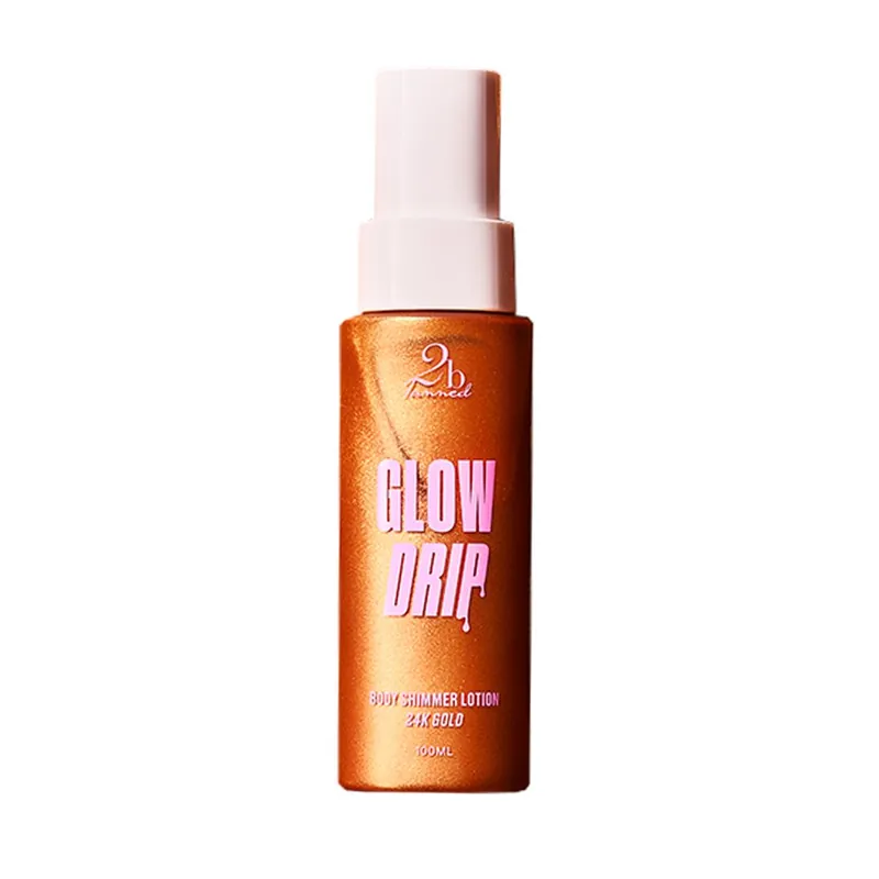 Glow Drip 24k Gold Body Shimmer Lotion - 2bTanned