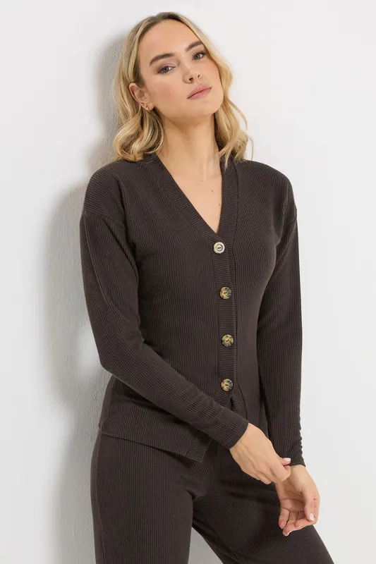 Tall Ribbed Cardigan - Long Tall Sally