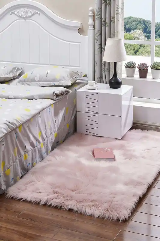 180cm L x 100cm W Soft Retangular Plush Area Rug - Living and Home