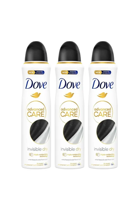 'Antiperspirant' Advanced Care 72H Deodorant for Women, 3x 150ml - Dove