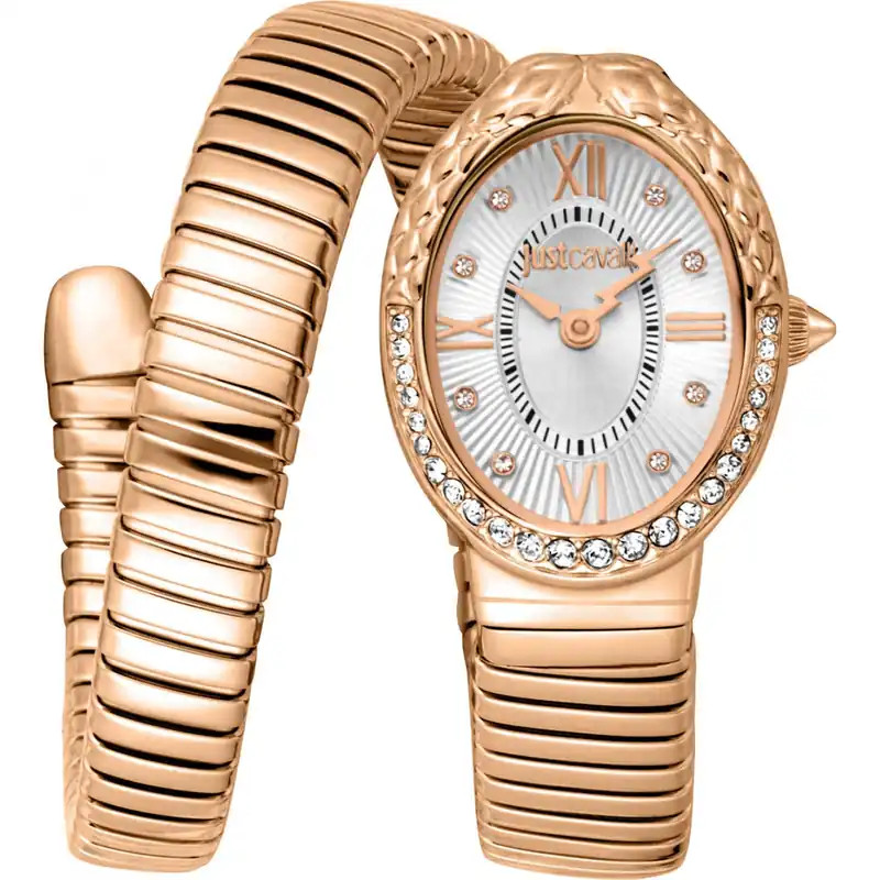 JC1L390M0045 Signature Snake 22mm Quartz Watch - Just Cavalli