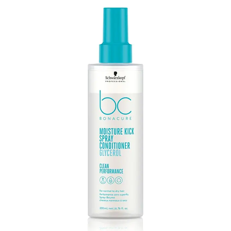 BC Clean Moisture Kick Spray Conditioner 200ml - Schwarzkopf