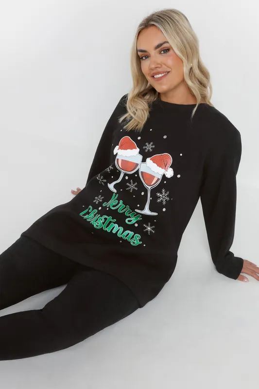 Christmas Slogan Sweatshirt - Yours