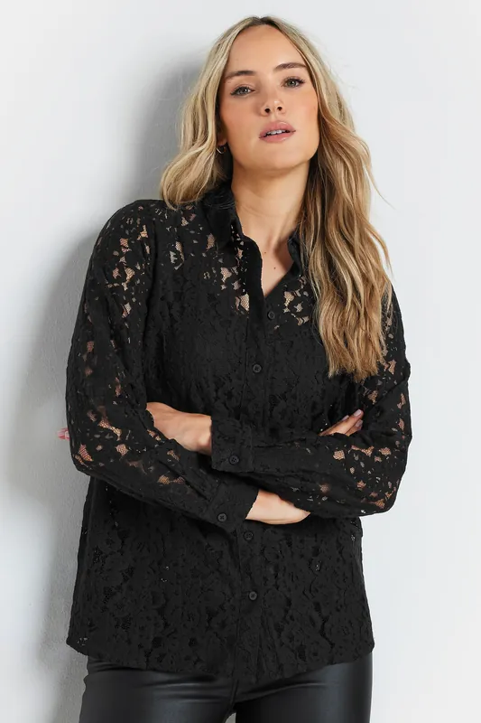 Tall Lace Shirt - Long Tall Sally