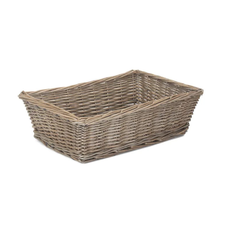 Antique Wash Tapered Serving Tray - Red Hamper