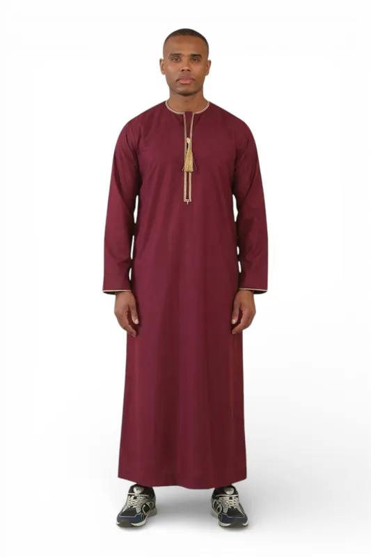 Ramadan Moroccan Thobe Robe Emirati Eid Jubba- TT-003
