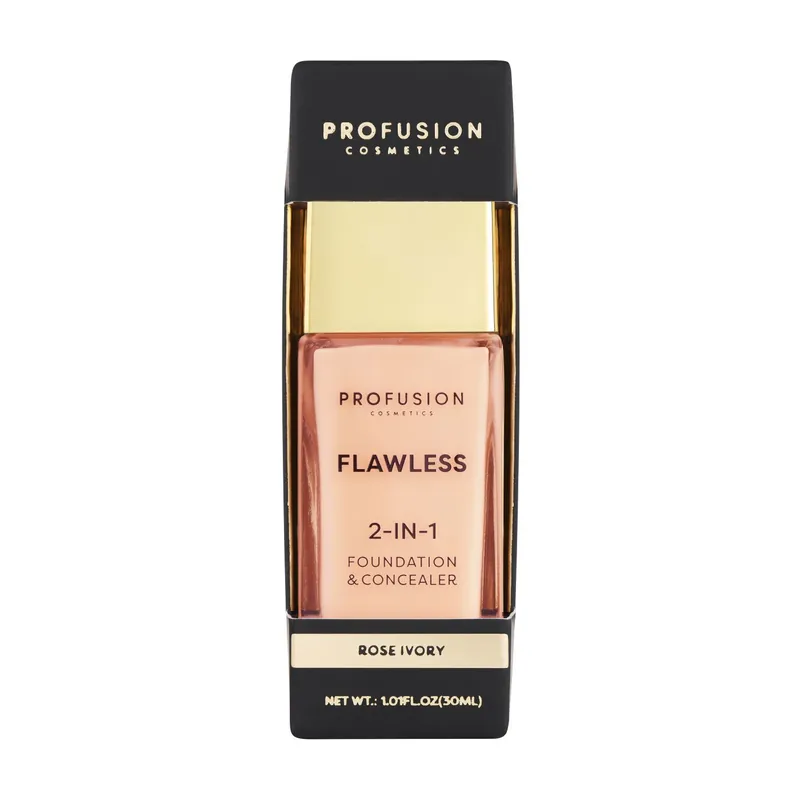 Flawless 2-in-1 Foundation & Concealer Rose Ivory