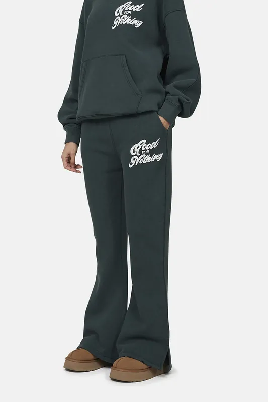 Flared Joggers - Good For Nothing