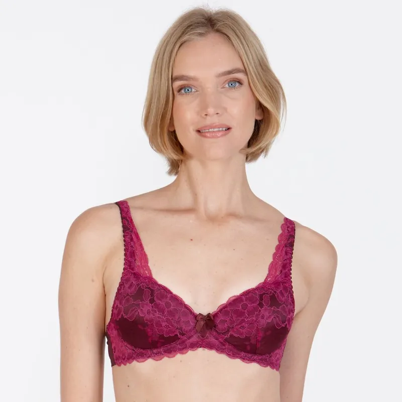 'Florence' High Apex Non-Wired Medium Removable Padding Bra