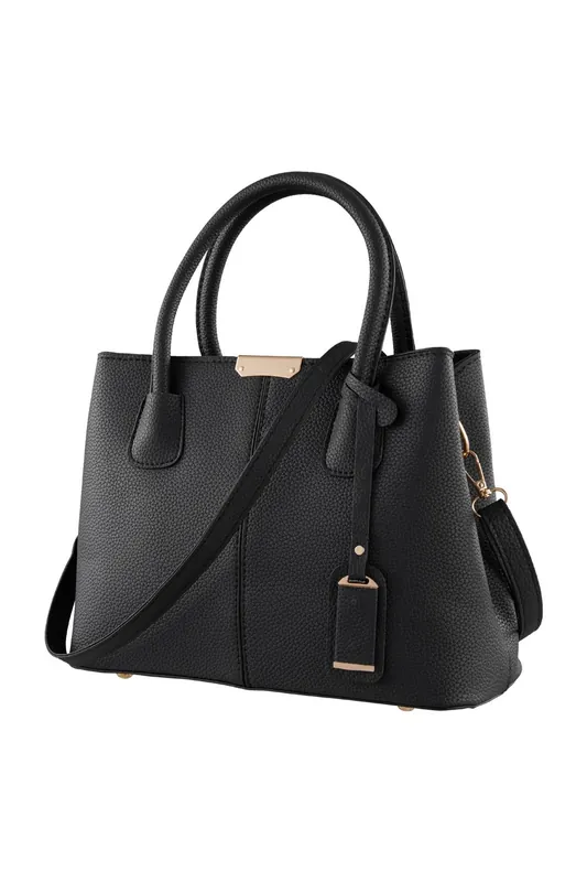 Classic Lychee Grain Tote Handbag - MODISHION