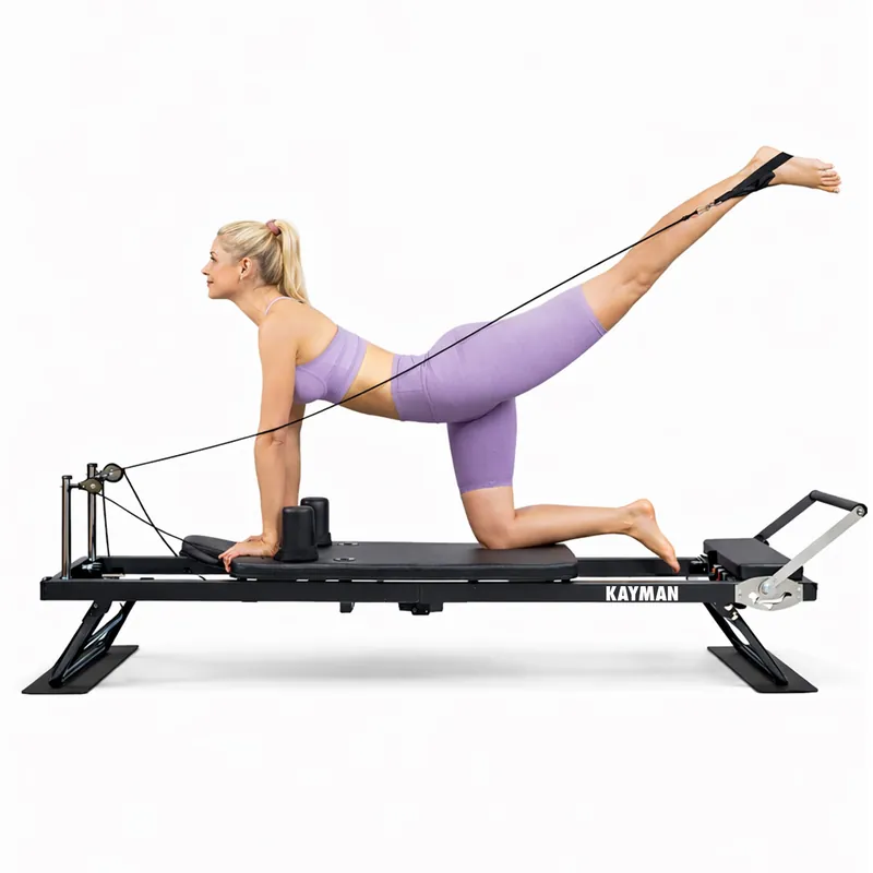 83" Pilates Reformer Machine for Home Use – 5-Band Resistance System