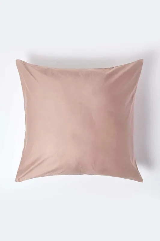 Continental Egyptian Cotton Pillowcase 1000 TC, 80 x 80 cm - Homescapes