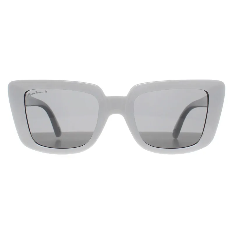 Rectangle Shiny White Smoke Polarized MP193 - montana
