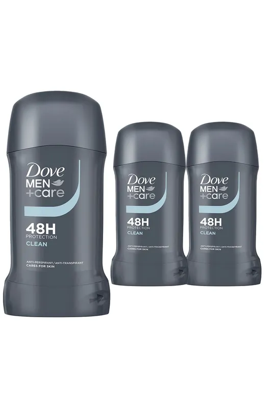 Men+Care Stick Clean Comfort 'Antiperspirant' Deodorant 50ml, 3 Pack - Dove