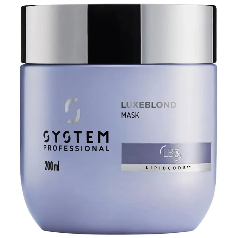 LuxeBlond Hair Mask 200ml - System Professional