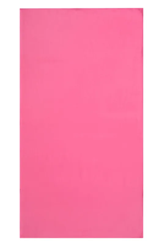 Soft Highly Absorbent Lightweight 70x130cm Microfibre Travel Towel - Mountain Warehouse