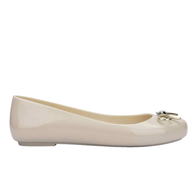 Sweet Love Chrome Ballet Flats - Melissa Shoes