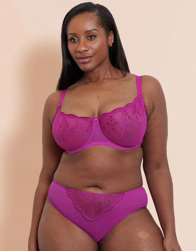 Stardust Balcony Bra Underwired Lingerie - Curvy Kate