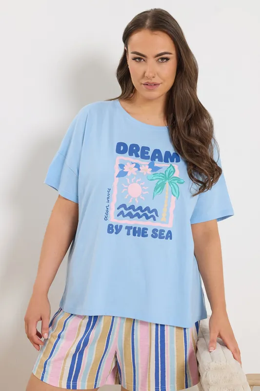 Dream By The Sea' Pyjama Top - Yours