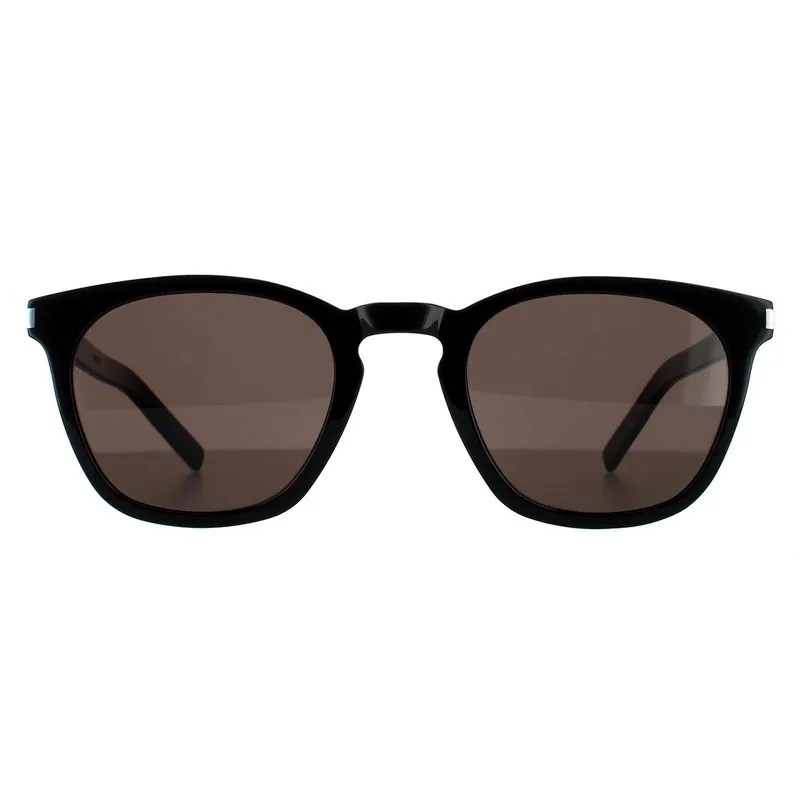 Square Black Grey Sunglasses - Saint Laurent