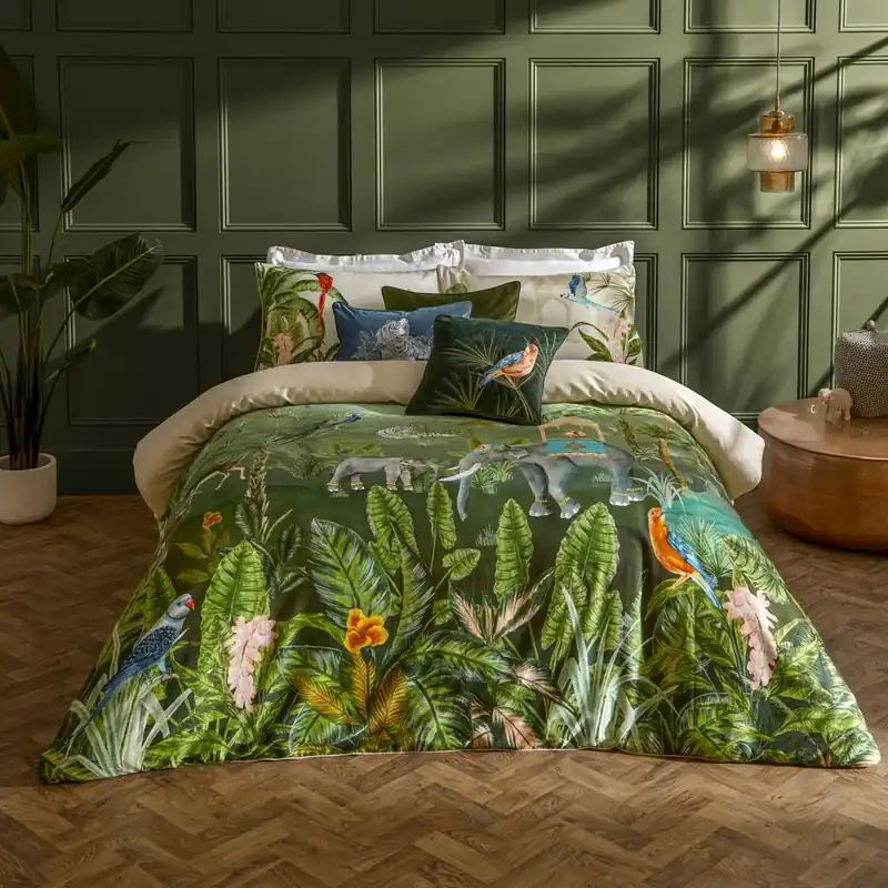 Odisha Exotic Duvet Cover Set - Paoletti