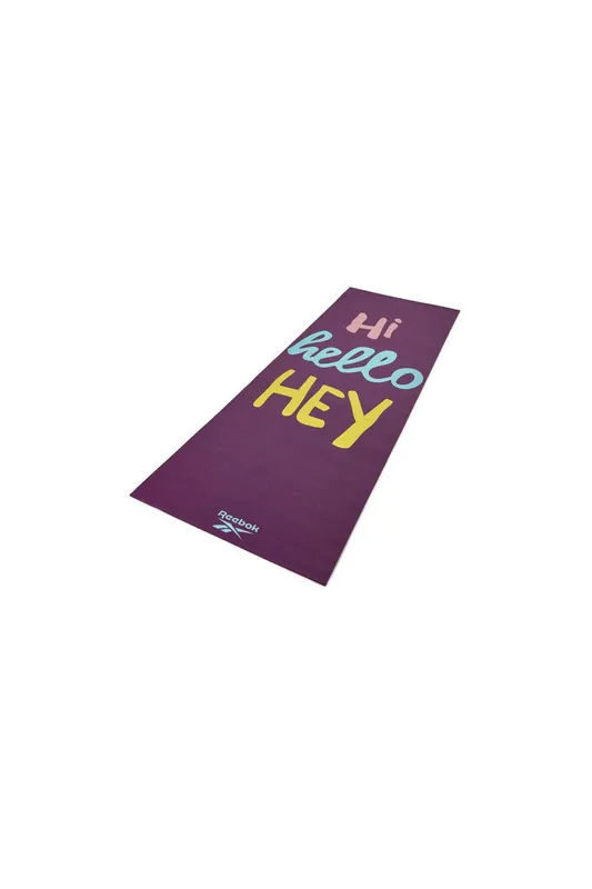 Hello Hi Double Sided 4mm Yoga Mat - Reebok
