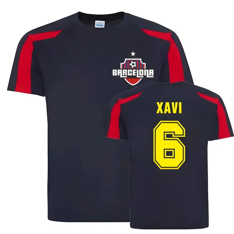 Mens Xavi Sports Training Jersey - FC Barcelona