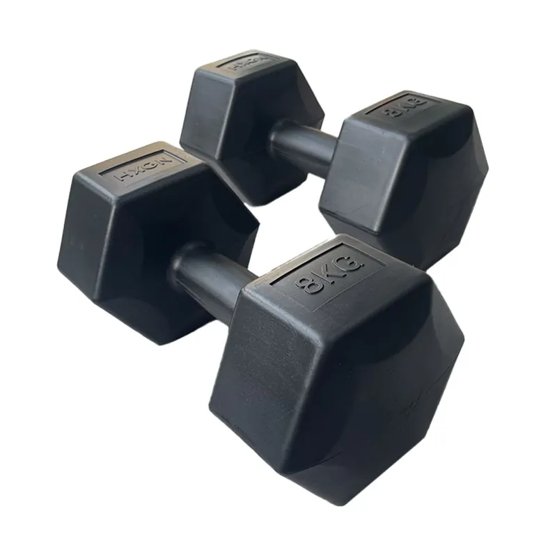 2 x 8kg Hex Dumbbells - HXGN