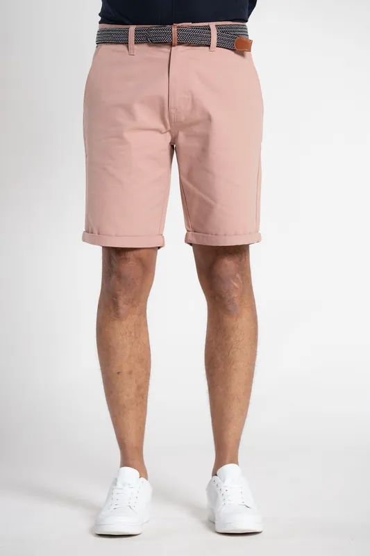 Cotton Belted Chino Shorts - Tokyo Laundry