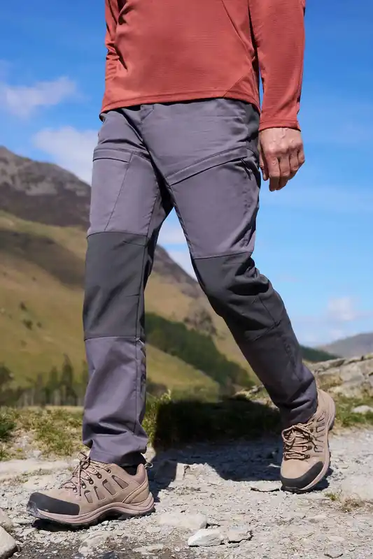 Jungle' Water Resistant UV Protection Elastic Waist Trekking Trousers - Mountain Warehouse