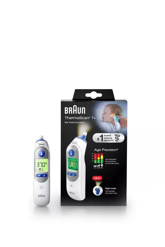 ThermoScan 7+ Thermometer - Braun