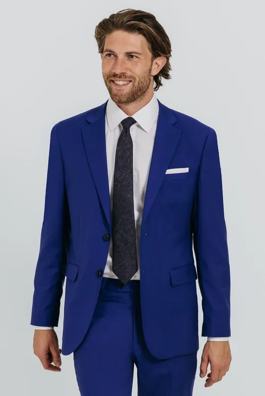 Bright Blue Suit Jacket - Dobell