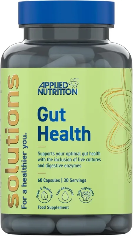 Gut Health Probiotic & Digestive Enzyme Capsules - 30 Servings