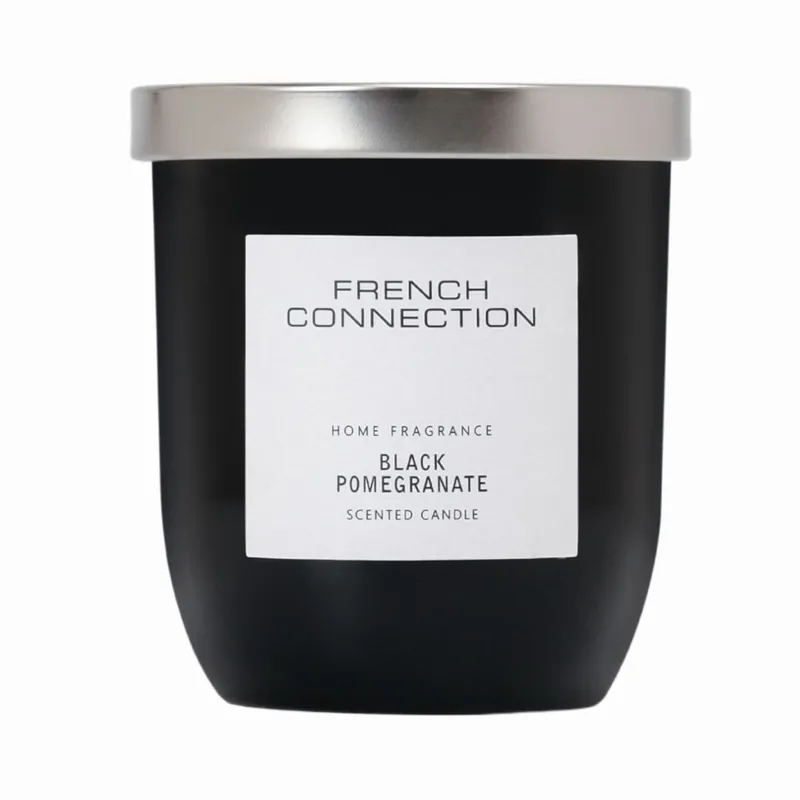 French Connection Black Collection - Black Pomegranate Candle 251G (2-Wick) - FCC007BS