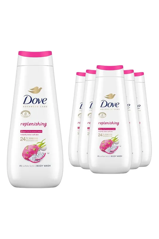 Advanced Care Body Wash Replenishing 400ml, 6 Pack - Dove