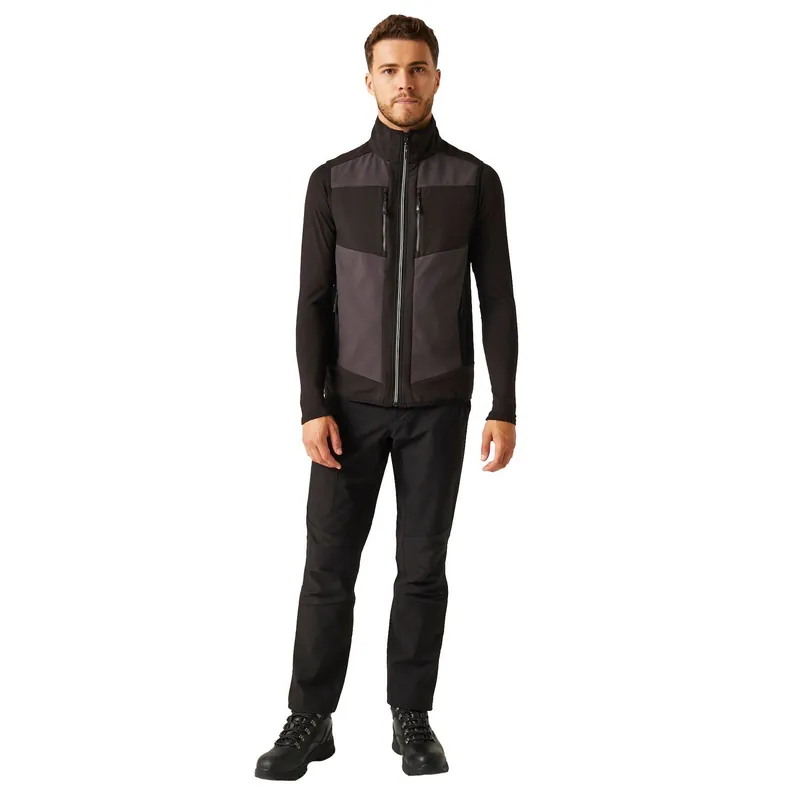Colour Block Softshell Body Warmer - Regatta Professional