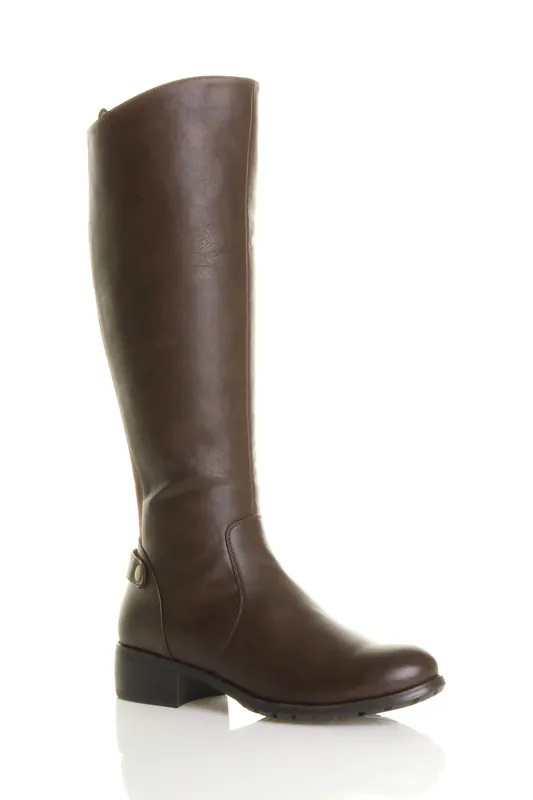 Calf Riding Boots - AJVANI