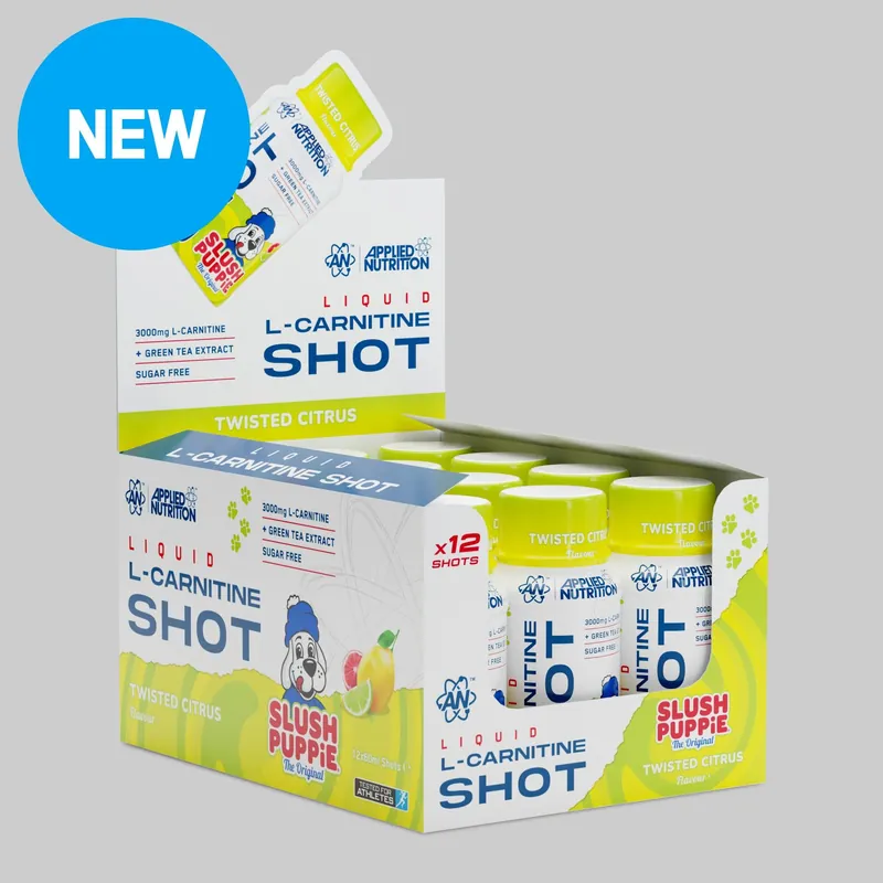L-Carnitine Shots - Slush Puppie Twisted Citrus - 12 Servings