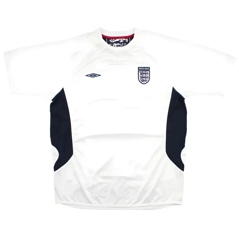 Preloved Mens 2005 07 Umbro Training Shirt L Mint - England