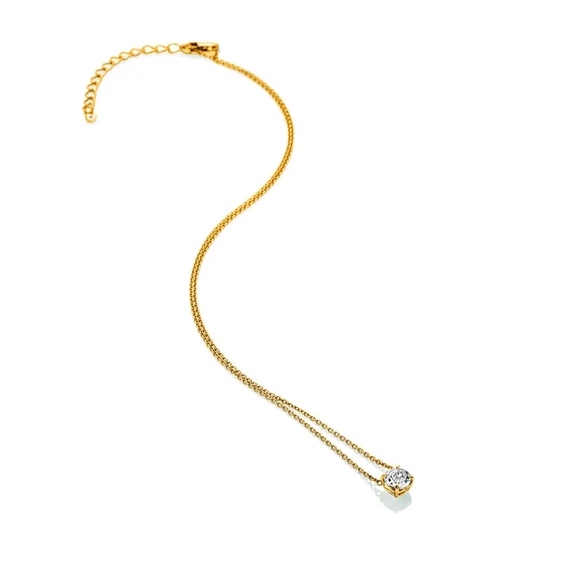 HDXGEM Tender Solitaire Necklace - Hot Diamonds