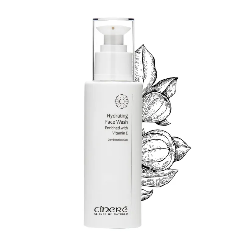 Hydrating Face Wash Enriched with Vitamin E 150ml - Cinere