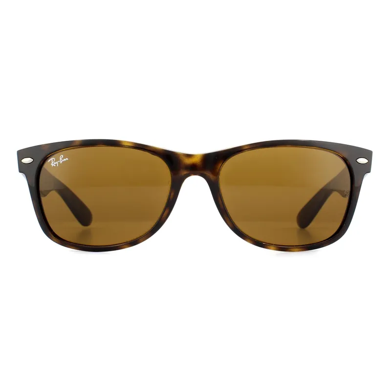 Rectangle Light Havana Brown Sunglasses - Ray-Ban