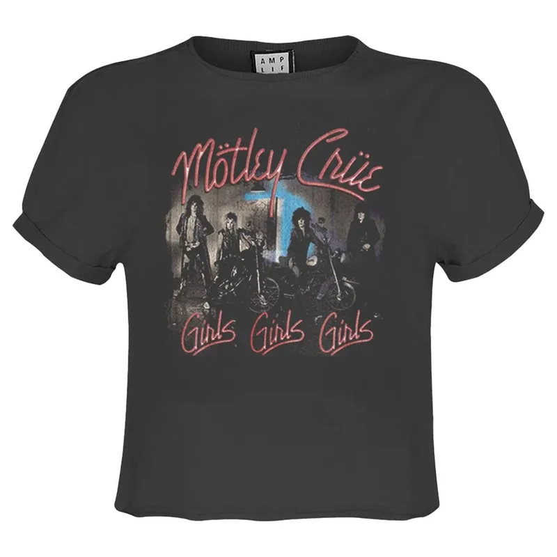 Motley Crue Crop Top - Amplified