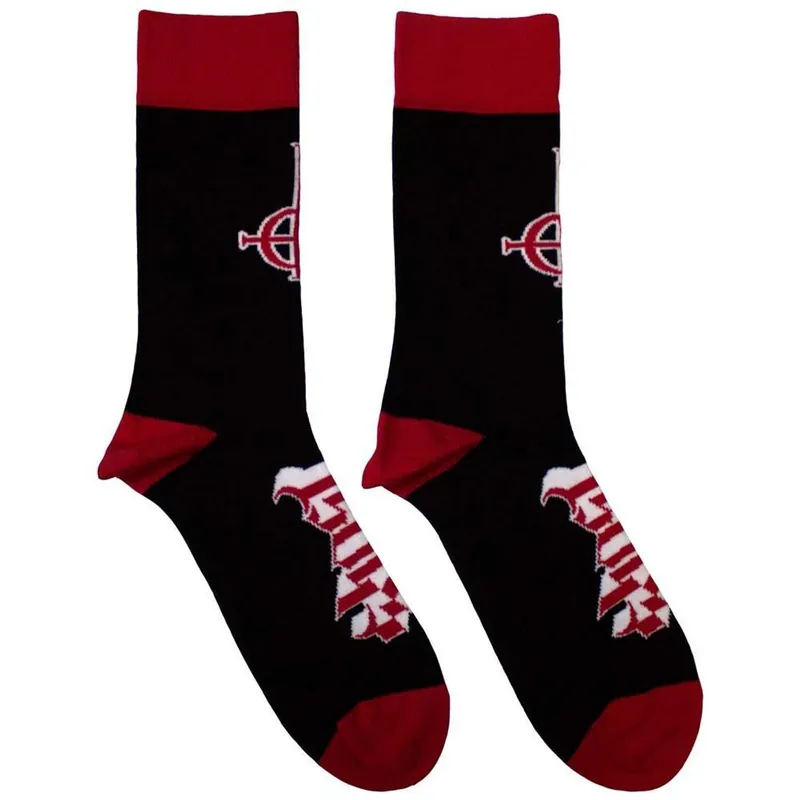 Logo And Symbol Ankle Socks - Ghost