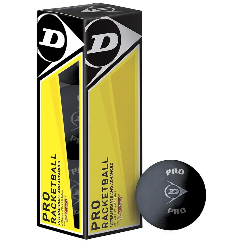 Pro Racquetball Balls (Pack of 3) - Dunlop