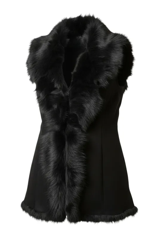 Toscana Sheepskin Long Gilet-Sorocaba